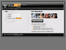 Tablet Screenshot of miembros.camduty.com